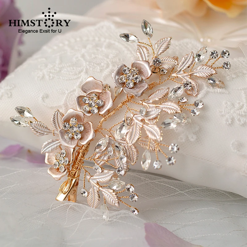 Himstory Wedding Bridal Hairgips Hair Accessories Gold Rhinestone Crystal Hair Comb Clip Side Gold Head Jewelry Hairpin
Himstory Wedding Bridal Hairgips Hair Accessories Gold Rhinestone Crystal Hair Comb Clip Side Gold Head Jewelry Hairpin