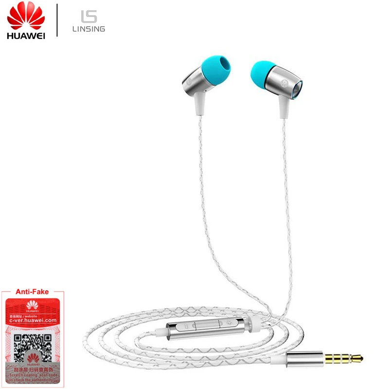 Huawei гарнитура Honor AM12 Plus наушники 3 5 мм в ухо с пультом дистанционного управления и