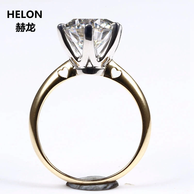 3ct Moissanites Ring Solid 14K Yellow Gold Round VVS/ F-G Lab Grown Moissanites Diamond Engagement Ring Women White Gold Prongs
3ct Moissanites Ring Solid 14K Yellow Gold Round VVS/ F-G Lab Grown Moissanites Diamond Engagement Ring Women White Gold Prongs