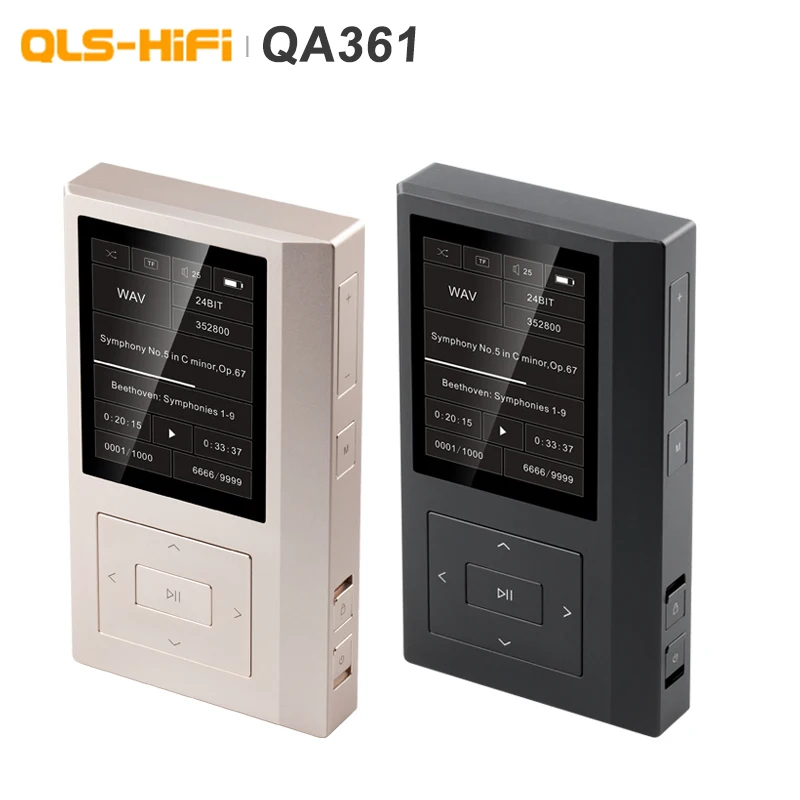 Музыкальный плеер QLS QA361, Hi-Fi музыкальный плеер с твердым кодом, без потерь, с поддержкой DSD и MP3 двух фемтосекундные часы чипов AK4495SEQ DAC 6 * OPA1622, ...
Музыкальный плеер QLS QA361, Hi-Fi музыкальный плеер с твердым кодом, без потерь, с поддержкой DSD и MP3 двух фемтосекундные часы чипов AK4495SEQ DAC 6 * OPA1622, ...