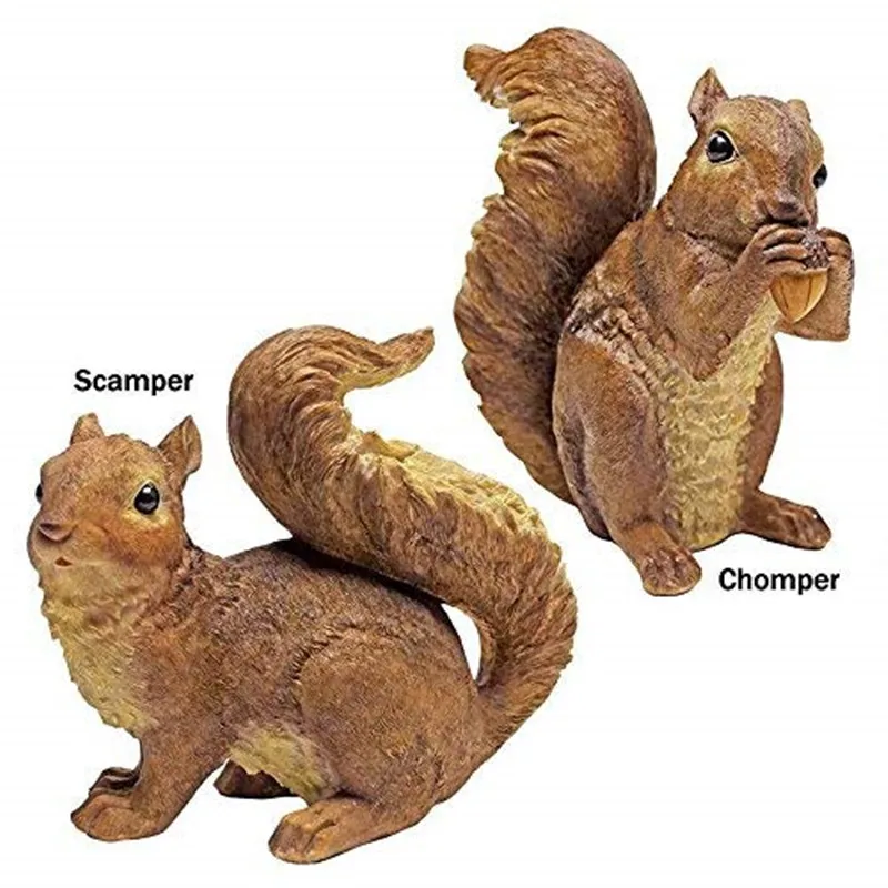 Woodland Squirrel Statues Animal Art Sculpture Colophony Crafts Home Garden Office Desktop Decoration R154
Woodland Squirrel Statues Animal Art Sculpture Colophony Crafts Home Garden Office Desktop Decoration R154