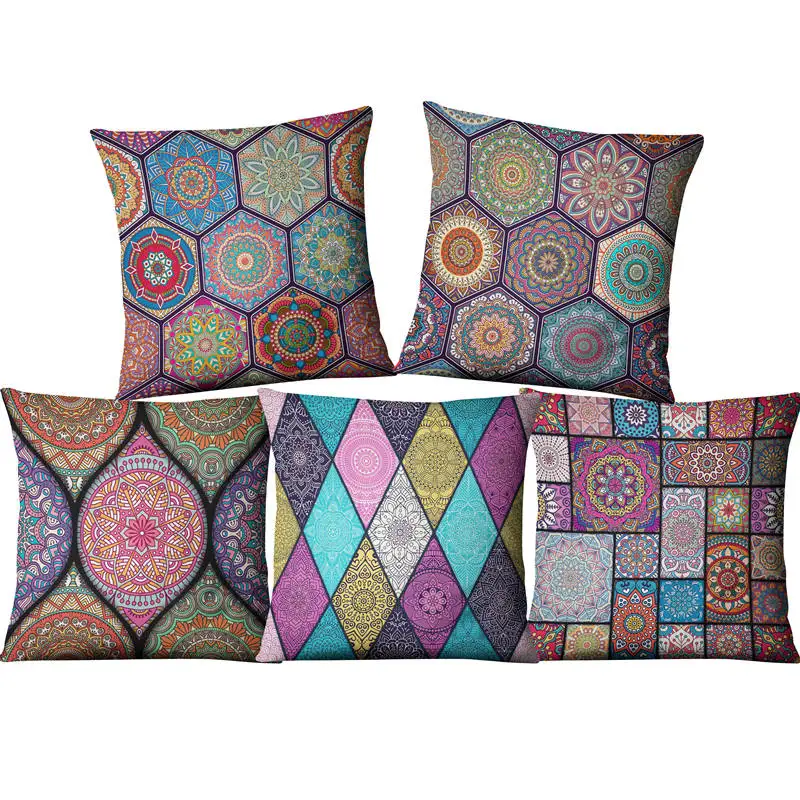 India Mandala Decorative Meditation Pillow, Ethnic Buddism Floor Cushion, Boho Mandala cushion cover
India Mandala Decorative Meditation Pillow, Ethnic Buddism Floor Cushion, Boho Mandala cushion cover