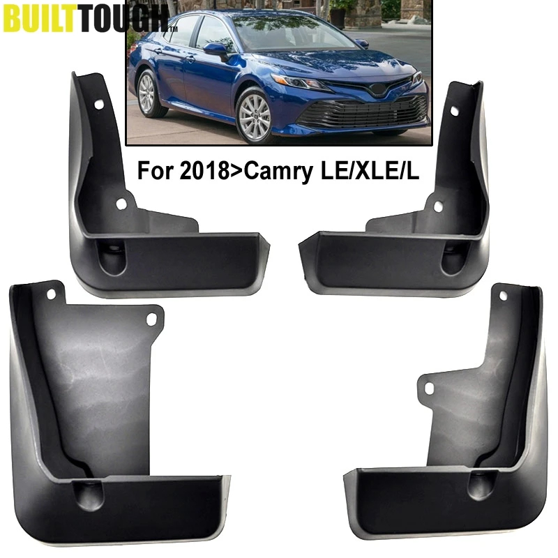 Набор литых автомобильных брызговиков для Toyota Camry 2018 2019 база LE XLE XV70 Брызговики