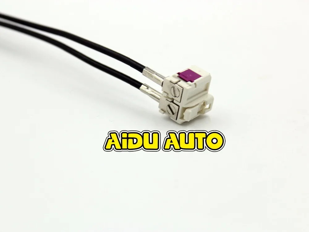 Адаптер радиоантенны RCD510 RNS 510 FAKRA для VW RNS510(MFD3) 310 переходник 2 в 2|radio antenna adapter|antenna