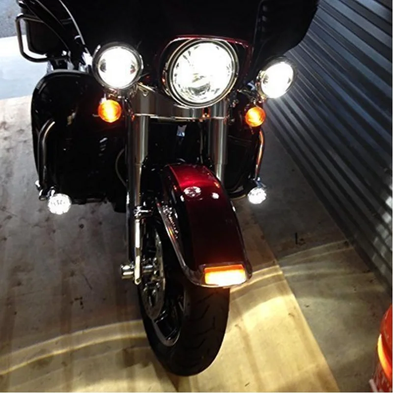 1Pair 4.5" 4 1/2 inch 6000K Motorcycle LED Passing Fog Light Lamps for Motorbike with 4.5Inch LED Fog Light
1Pair 4.5" 4 1/2 inch 6000K Motorcycle LED Passing Fog Light Lamps for Motorbike with 4.5Inch LED Fog Light