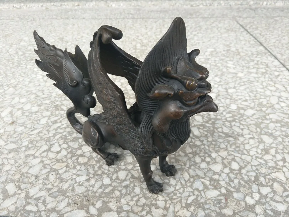 Rare Old Qing Dynasty copper Eagle beast Statue/ Sculpture,best Crafts&Adornment.Free Shipping
Rare Old Qing Dynasty copper Eagle beast Statue/ Sculpture,best Crafts&Adornment.Free Shipping