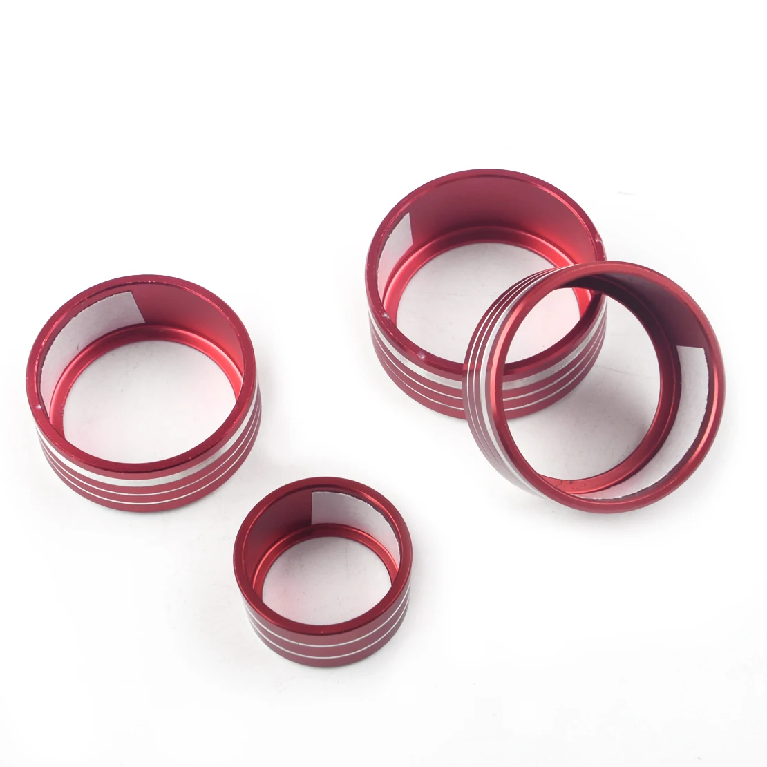 DWCX Car 4pcs Air Conditioning Audio Function Switch Knob Ring Circle Cover Trim Fit For Toyota Camry 2018
DWCX Car 4pcs Air Conditioning Audio Function Switch Knob Ring Circle Cover Trim Fit For Toyota Camry 2018