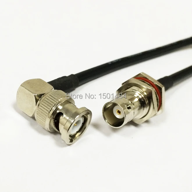New BNC Male Plug Right Angle Switch BNC Female Jack Convertor RF coax cable RG58 Wholesale Fast Ship 50CM 20"Adapter
New BNC Male Plug Right Angle Switch BNC Female Jack Convertor RF coax cable RG58 Wholesale Fast Ship 50CM 20"Adapter