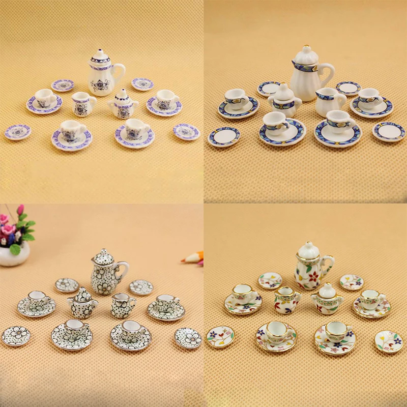 Mini Ceramic Tea Set simulation Toy Chinese tableware Small tea cup suit Children Role Play parent-child interaction Kids Gifts
Mini Ceramic Tea Set simulation Toy Chinese tableware Small tea cup suit Children Role Play parent-child interaction Kids Gifts