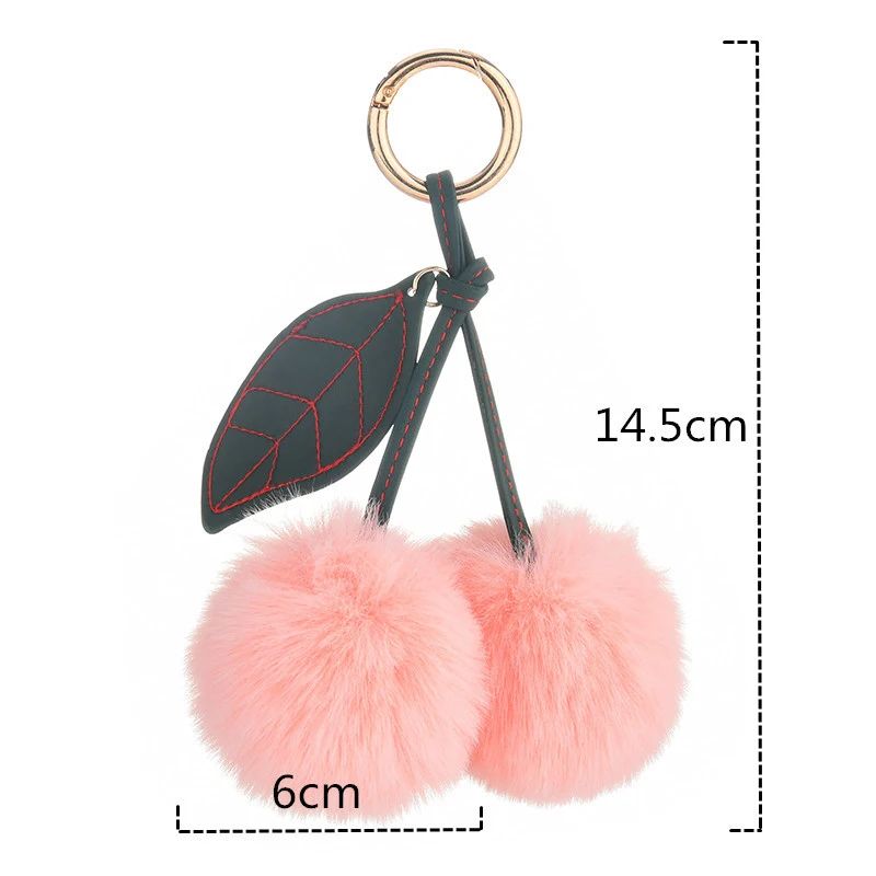 1PC Faux Fur Cherry Key Chain Push Ball Fruit Pendant Keyring Shape Car Handbag Key Holder Cute Furry Sweet Fluffy Pompon Gift
1PC Faux Fur Cherry Key Chain Push Ball Fruit Pendant Keyring Shape Car Handbag Key Holder Cute Furry Sweet Fluffy Pompon Gift
