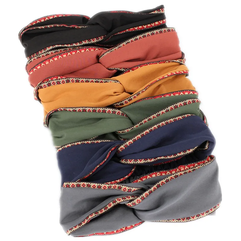 1PC Bohemian Twist Knot Headbands For Women Noble Scrunchy Wide Hair Bands Turban Bandage On Head Headwear
1PC Bohemian Twist Knot Headbands For Women Noble Scrunchy Wide Hair Bands Turban Bandage On Head Headwear