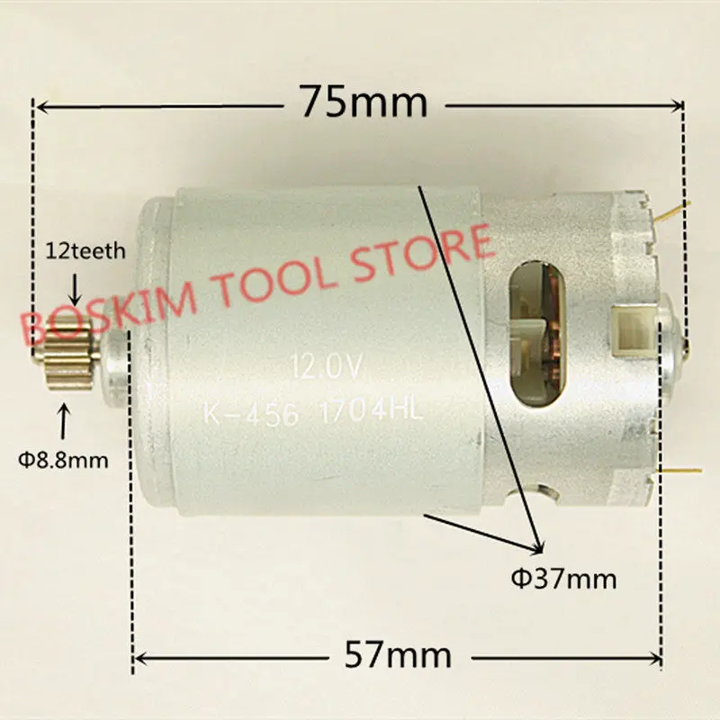 12 Teeth Replacement Motor DC 10.8V 12V For HITACHI MAKITA 10.8V 12V Cordless Drill Driver Batt-Oper Screwdriver tools parts
12 Teeth Replacement Motor DC 10.8V 12V For HITACHI MAKITA 10.8V 12V Cordless Drill Driver Batt-Oper Screwdriver tools parts