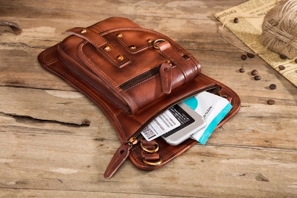 Original Leather Multifunction Men Shoulder Crossbody Messenger Bag Travel Hook Belt Waist Pack Phone Case Drop Leg Bag 2141-bu
Original Leather Multifunction Men Shoulder Crossbody Messenger Bag Travel Hook Belt Waist Pack Phone Case Drop Leg Bag 2141-bu