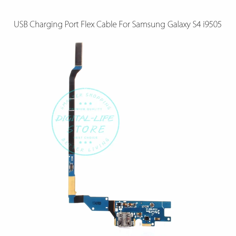 Док станция разъем порт зарядки Micro USB гибкий кабель лента Замена для Samsung Galaxy S4 i9505