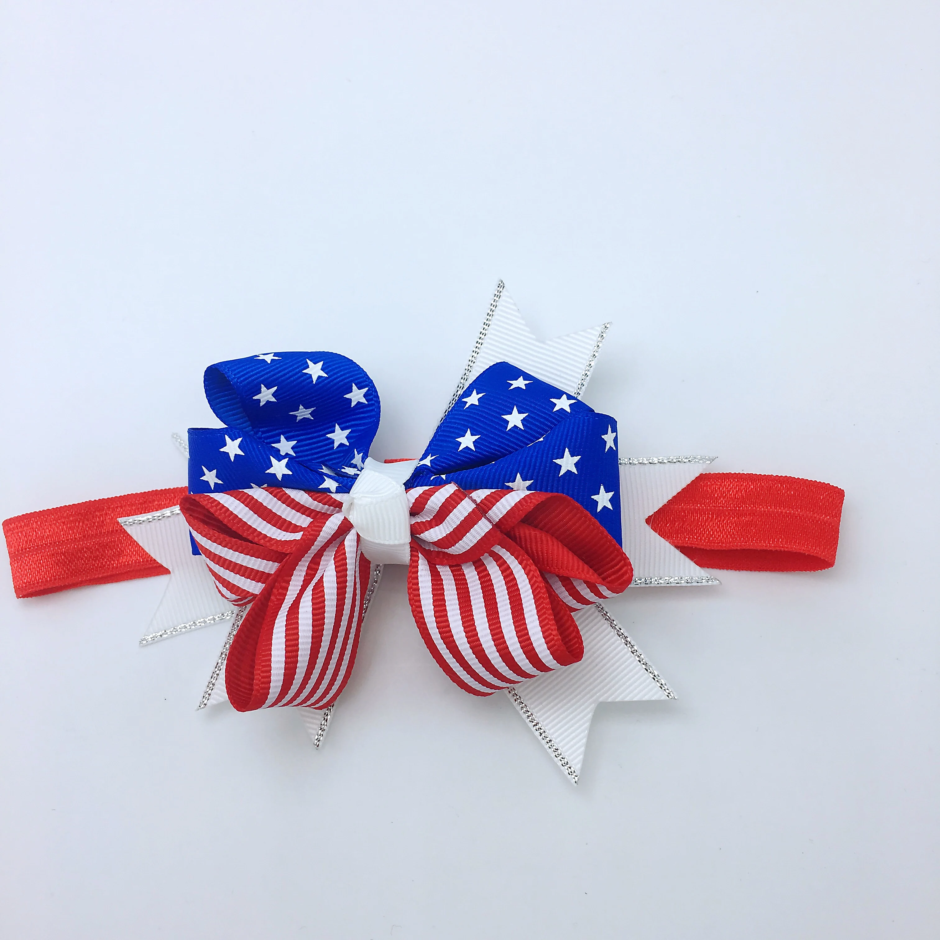 4 pcs 4" Girls 4th July Hair Bows With Alligator Clip for girls Hair Clip July Fourth 2 layers Baby Hair Accessories
4 pcs 4" Girls 4th July Hair Bows With Alligator Clip for girls Hair Clip July Fourth 2 layers Baby Hair Accessories