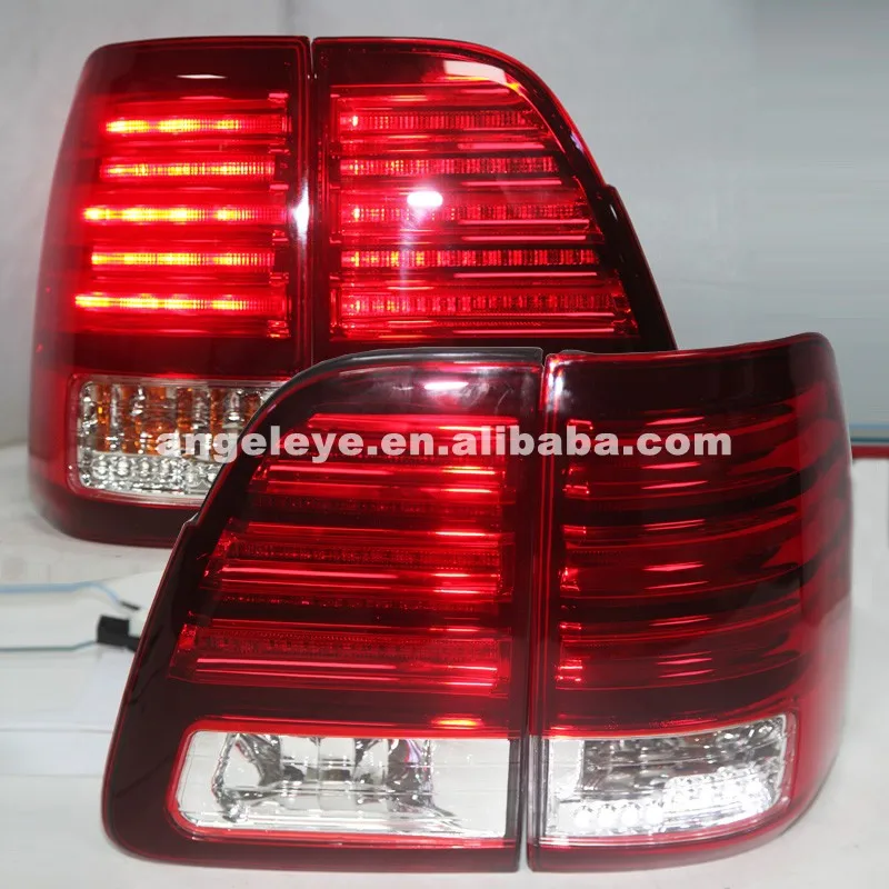 Для Toyota Land Cruiser LC100 FJ100 светодиодный ные задние фары красного и белого цвета 1998-2007 год LF
Для Toyota Land Cruiser LC100 FJ100 светодиодный ные задние фары красного и белого цвета 1998-2007 год LF