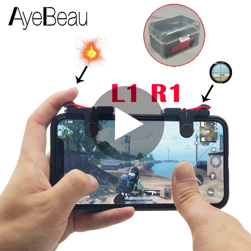 L1 R1 курки пульт беспроводной игровой приставка игровая джойстик геймпад для iphone