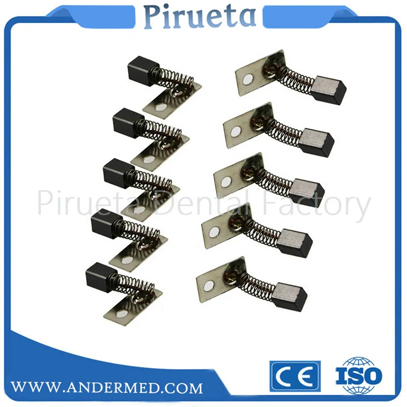 4 pcs 3.4mm*3.4mm*5mm Carbon Brushes for Micromotor Handpiece H37L1, H35SP1, M45, H102S, L102S Electric Brush Spare Parts
4 pcs 3.4mm*3.4mm*5mm Carbon Brushes for Micromotor Handpiece H37L1, H35SP1, M45, H102S, L102S Electric Brush Spare Parts