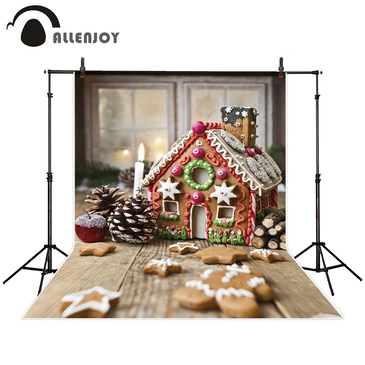 Allenjoy Профессиональные фоны для фотобудка для фотосессии с рождественскими конфетами, пряничным домиком, детским окном
Allenjoy Профессиональные фоны для фотобудка для фотосессии с рождественскими конфетами, пряничным домиком, детским окном