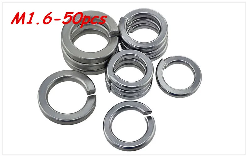 Free shipping 50pcs M1.6 304 Stainless Steel Spring Washer Shells Pad Elastic Gasket
Free shipping 50pcs M1.6 304 Stainless Steel Spring Washer Shells Pad Elastic Gasket
