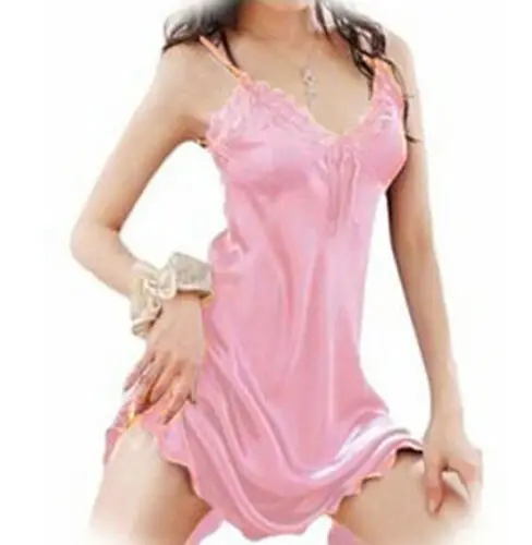 Women Ladies Solid lace Sexy Sleepwear Nightgown Satin Silk Babydoll Lace Robes Sleep Mini Dress
Women Ladies Solid lace Sexy Sleepwear Nightgown Satin Silk Babydoll Lace Robes Sleep Mini Dress
