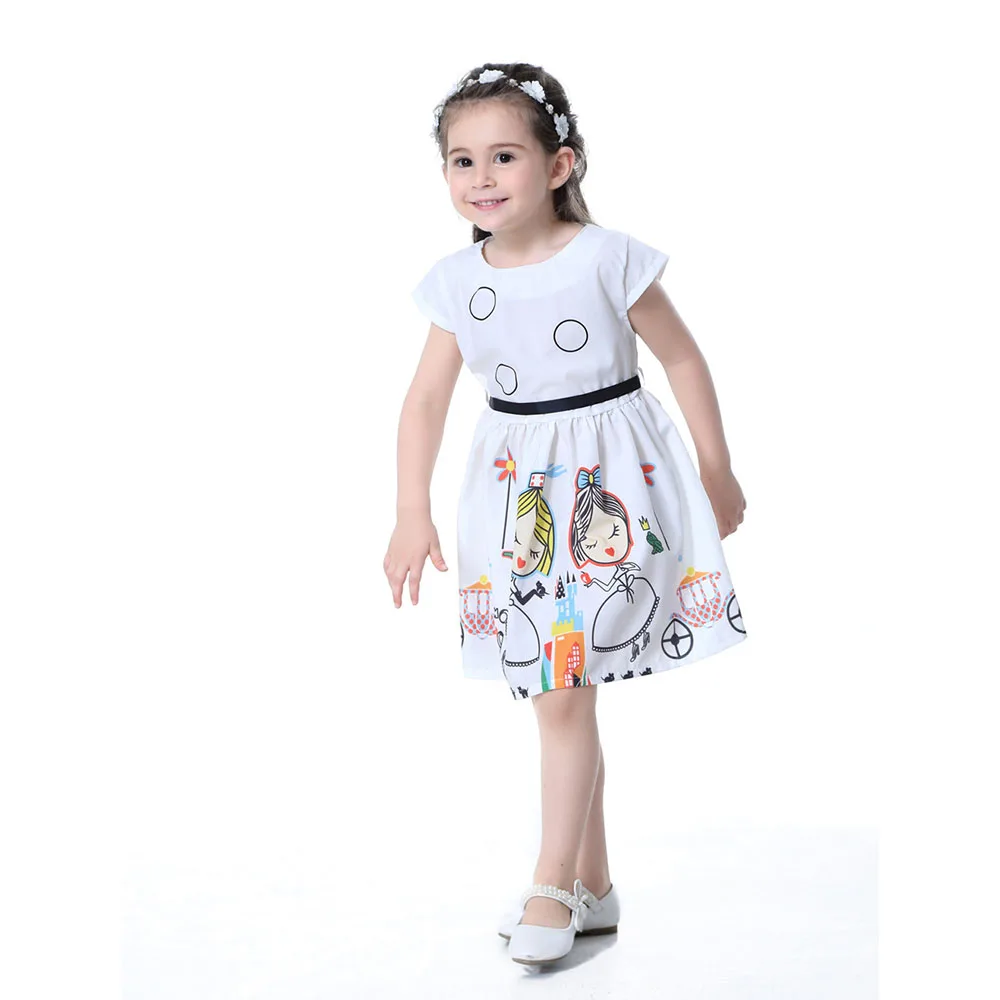 Dresses Children's Clothing Girls Summer Dress Kids Clothes Baby Girl Dress with Sashes Princess Dress Children Clothing Cotton
Dresses Children's Clothing Girls Summer Dress Kids Clothes Baby Girl Dress with Sashes Princess Dress Children Clothing Cotton