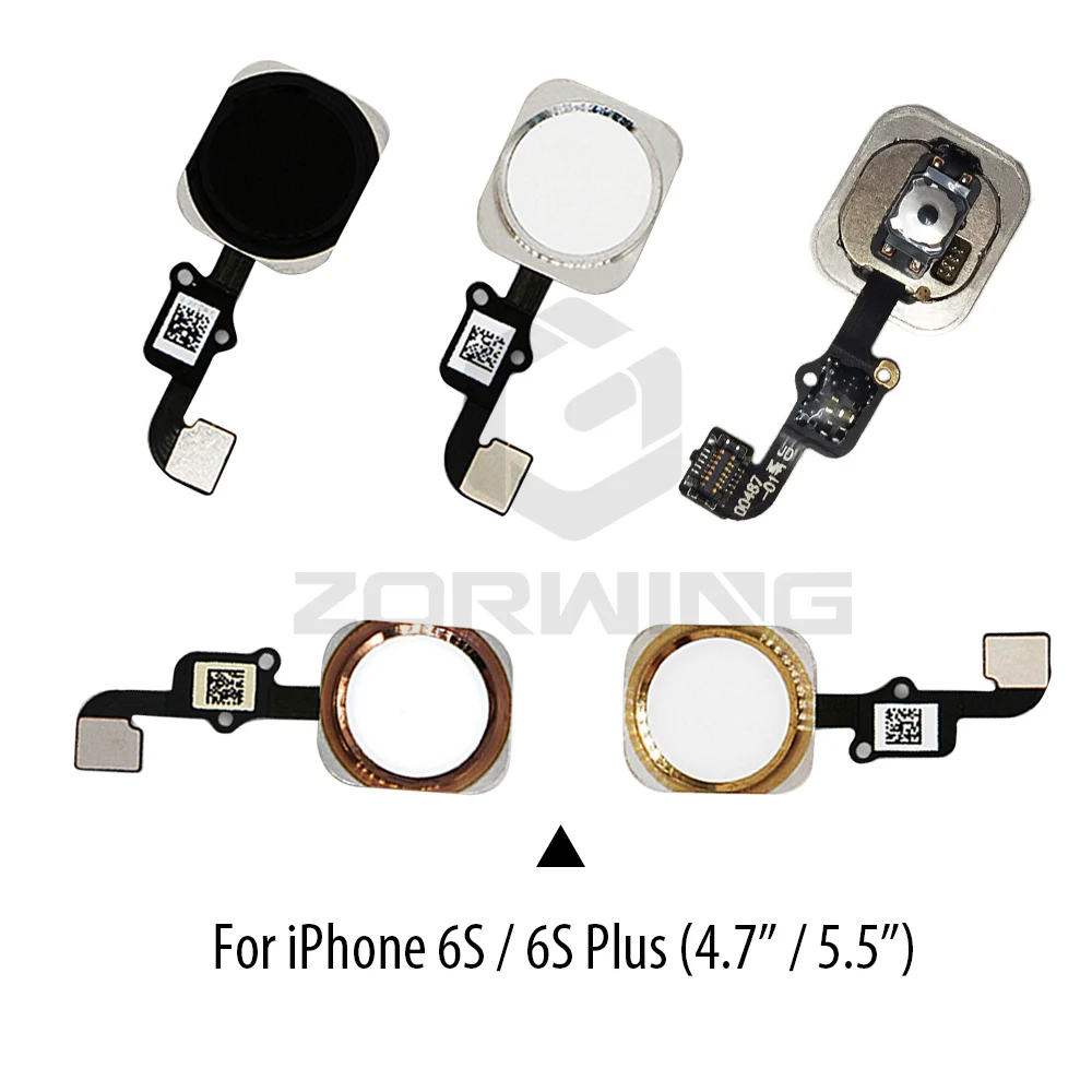 1 PCS 4.7/5.5 inch Home Button with Flex Cable for iPhone 5S 6 6S Plus Black/White/Gold Home Flex Assembly repair parts
1 PCS 4.7/5.5 inch Home Button with Flex Cable for iPhone 5S 6 6S Plus Black/White/Gold Home Flex Assembly repair parts