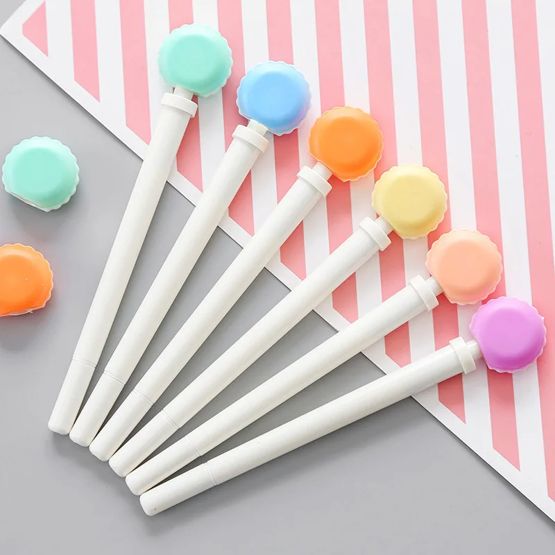 H03 5pcs Cute Macaron Light Gel Pen School Office Supply Student Stationery Rollerball Pen Black Ink 0.5mm
H03 5pcs Cute Macaron Light Gel Pen School Office Supply Student Stationery Rollerball Pen Black Ink 0.5mm