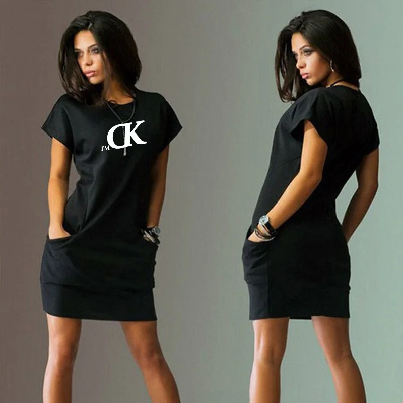 Women Dresses Summer Dress 2019 Sundress Casual Funny IM OKPrinted Sexy Vestidos
Women Dresses Summer Dress 2019 Sundress Casual Funny IM OKPrinted Sexy Vestidos