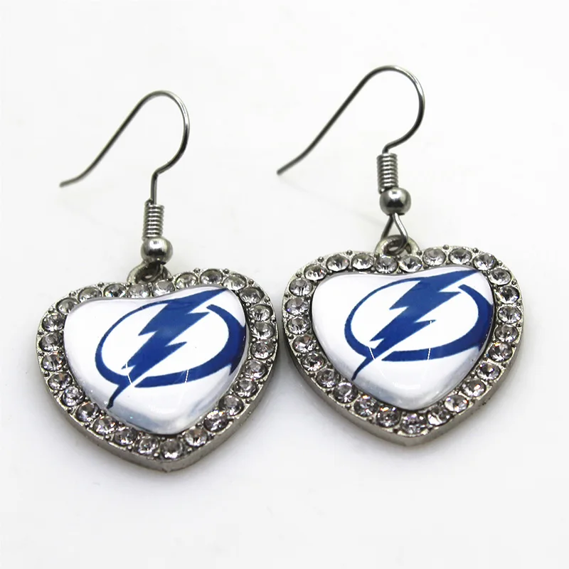 Ice Hockey 5pair/lot Tampa Bay Team Earrings For Women Fashion Sport Charms Jewelry Earrings Jewelry Sports Earring
Ice Hockey 5pair/lot Tampa Bay Team Earrings For Women Fashion Sport Charms Jewelry Earrings Jewelry Sports Earring