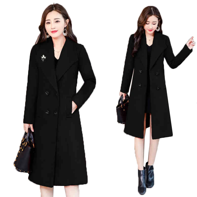 2021 Autumn Winter New Slim Temperament Woolen Women's Jacket Coat Korean The Elegant Thickening Warmth Wool Woolen Women's Coat
2021 Autumn Winter New Slim Temperament Woolen Women's Jacket Coat Korean The Elegant Thickening Warmth Wool Woolen Women's Coat