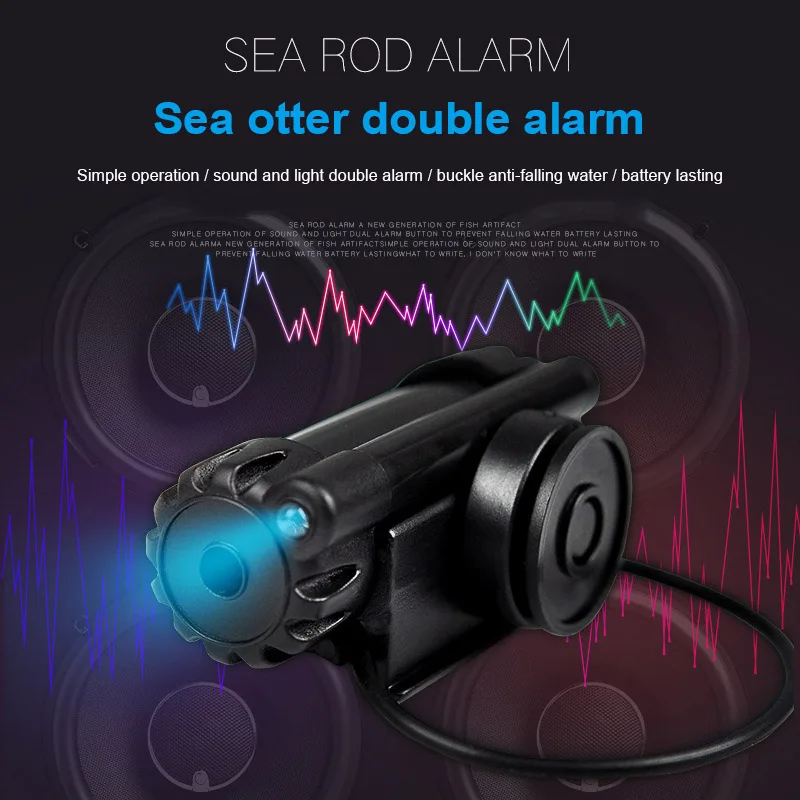Fishing Bite Alarm Alert Audio Visual Signals for Rod Fish Line Tackling Tool C55K Sale | Спорт и развлечения