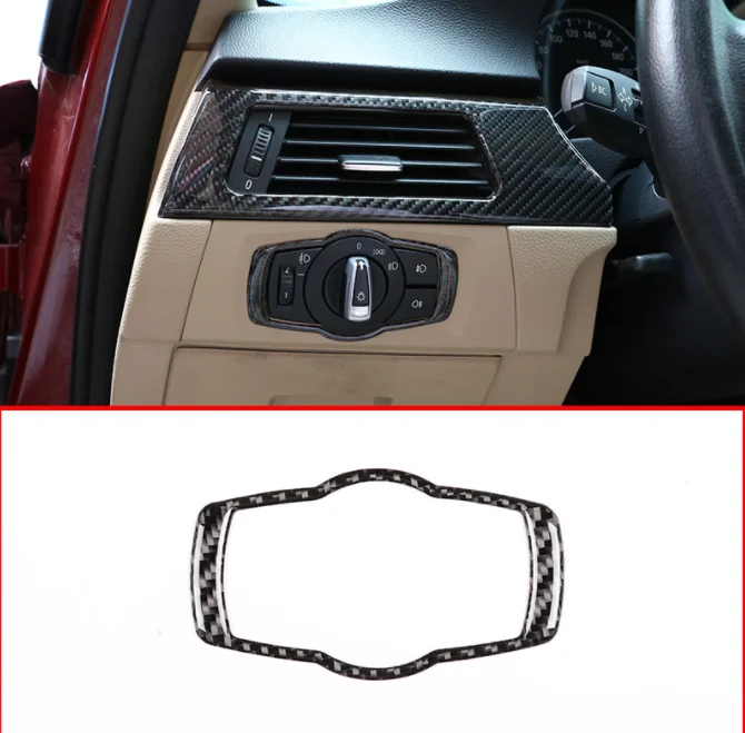 Real Carbon Fiber For BMW E90 E92 3 Series 2005-2013 Auto Accessories Car Interior Headlight Switch Frame Trim
Real Carbon Fiber For BMW E90 E92 3 Series 2005-2013 Auto Accessories Car Interior Headlight Switch Frame Trim