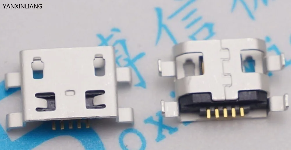 10pcs Micro USB 5pin 0.8 no side Flat mouth without curling side Female Connector For Mobile Phone Mini USB Jack
10pcs Micro USB 5pin 0.8 no side Flat mouth without curling side Female Connector For Mobile Phone Mini USB Jack