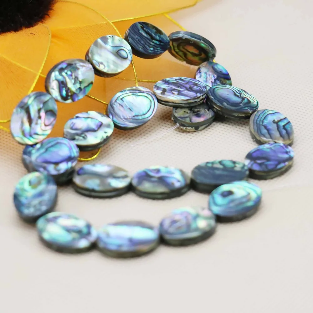 13*18mm Accessories 16inch Hot Oval Natural Abalone Seashells Sea Shells Loose Beads DIY Women Girls Gifts Design Making Jewelry
13*18mm Accessories 16inch Hot Oval Natural Abalone Seashells Sea Shells Loose Beads DIY Women Girls Gifts Design Making Jewelry