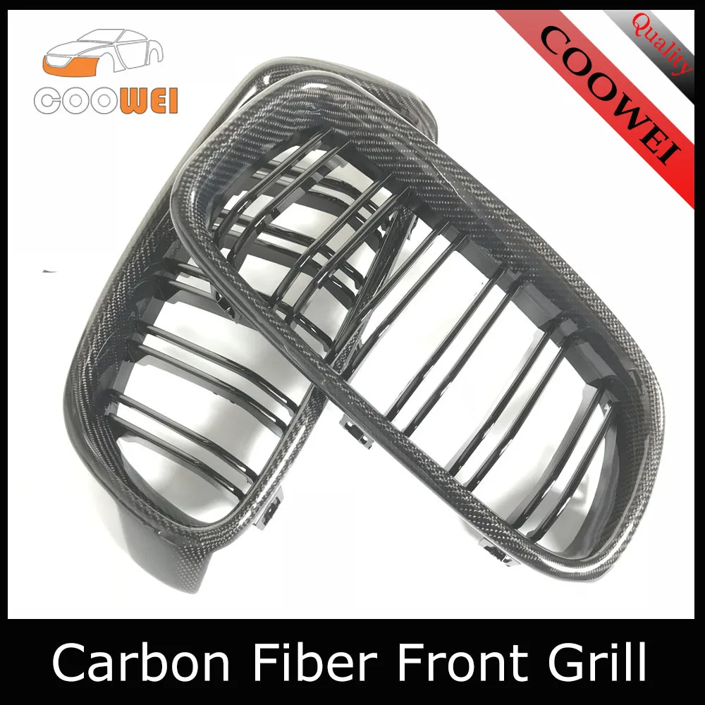 Hot sale F30 front grill Carbon fiber Mesh grill Grille dual slats auto front grill for BMW 3 series f30 f31 f35
Hot sale F30 front grill Carbon fiber Mesh grill Grille dual slats auto front grill for BMW 3 series f30 f31 f35