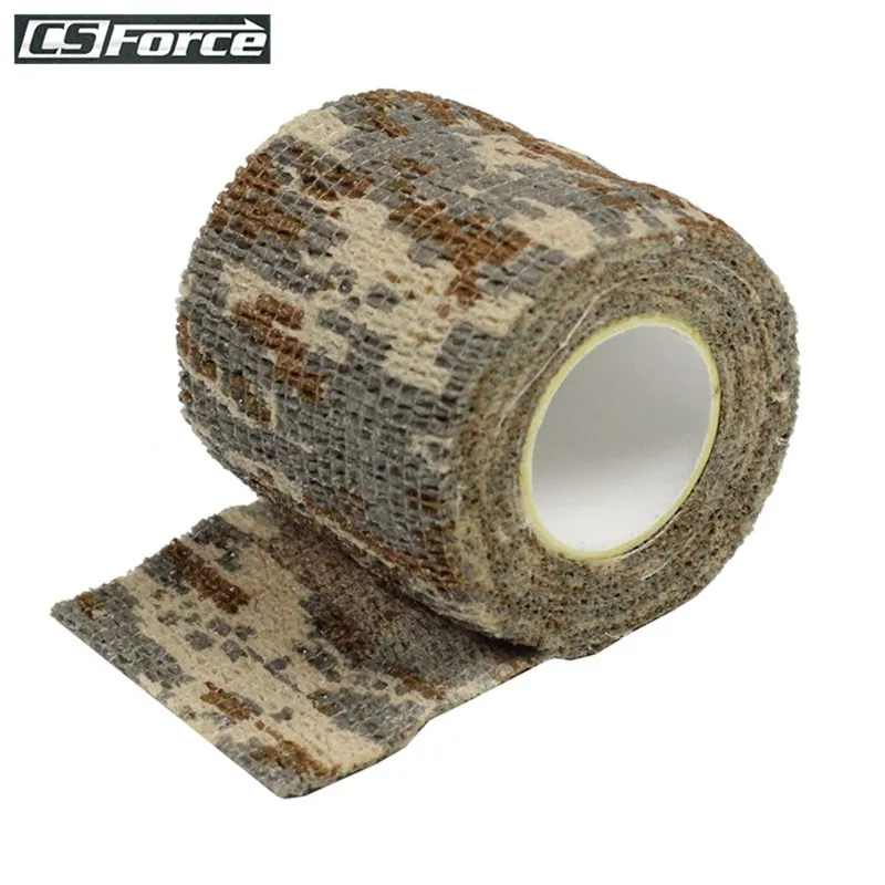Military Tactical 1 Roll Camo Stretch Bandage Adhesive Elastic Paintball Camping Hunting Multifunctional Camouflage Tape (4.5M)
Military Tactical 1 Roll Camo Stretch Bandage Adhesive Elastic Paintball Camping Hunting Multifunctional Camouflage Tape (4.5M)