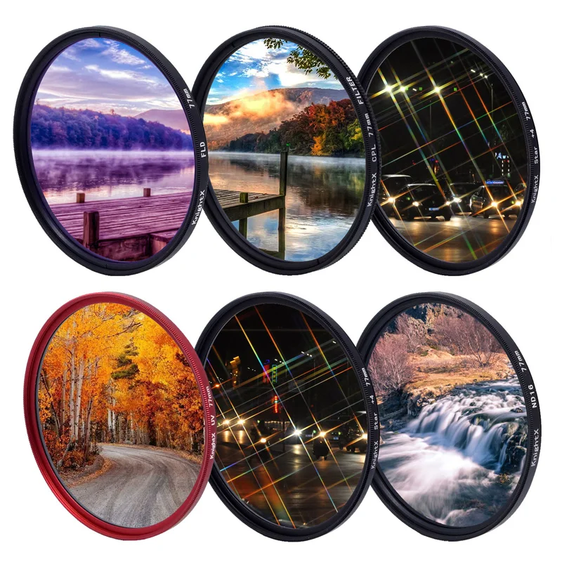 KnightX FLD UV CPL ND Star Filter polarizer red Camera Lens gnd Filter For canon eos sony nikon 49 52 55 58 62 67 72 77 mm color
KnightX FLD UV CPL ND Star Filter polarizer red Camera Lens gnd Filter For canon eos sony nikon 49 52 55 58 62 67 72 77 mm color
