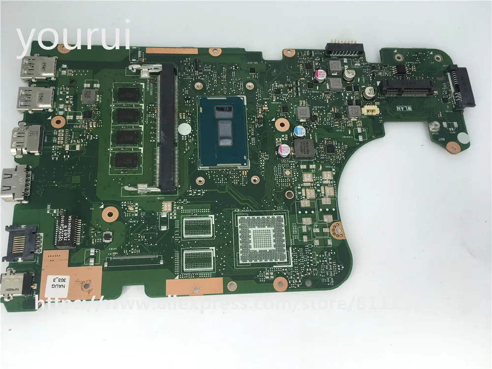yourui For asus X555LD X555LAB REV 3.6 Laptop motherboard SR23Y i5-5200u CPU 4GB Ram Memory
yourui For asus X555LD X555LAB REV 3.6 Laptop motherboard SR23Y i5-5200u CPU 4GB Ram Memory