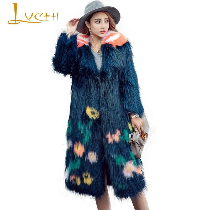 Новая мода 2019 стильное вязаное меховое пальто LVCHI, одежда из натурального Лисьего меха для женщин, 3D Цветочный дизайн, толстое теплое мехово...
Новая мода 2019 стильное вязаное меховое пальто LVCHI, одежда из натурального Лисьего меха для женщин, 3D Цветочный дизайн, толстое теплое мехово...