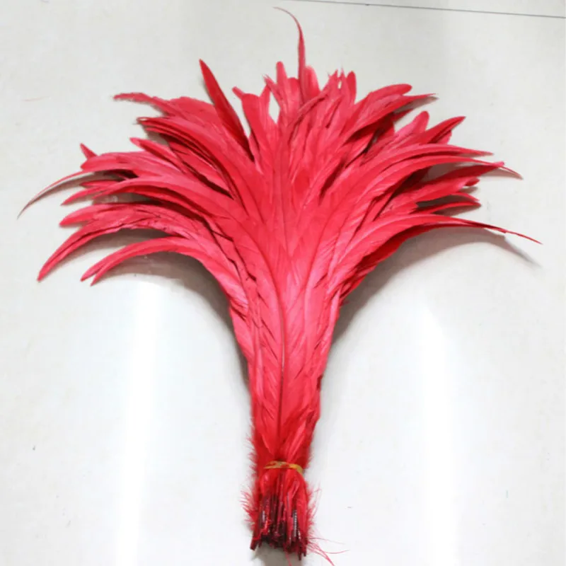 New! Wholesale 10pcs high quality Red rooster feathers 12-14inch /30-35CM DIY jewelry decoration, art props accessories
New! Wholesale 10pcs high quality Red rooster feathers 12-14inch /30-35CM DIY jewelry decoration, art props accessories
