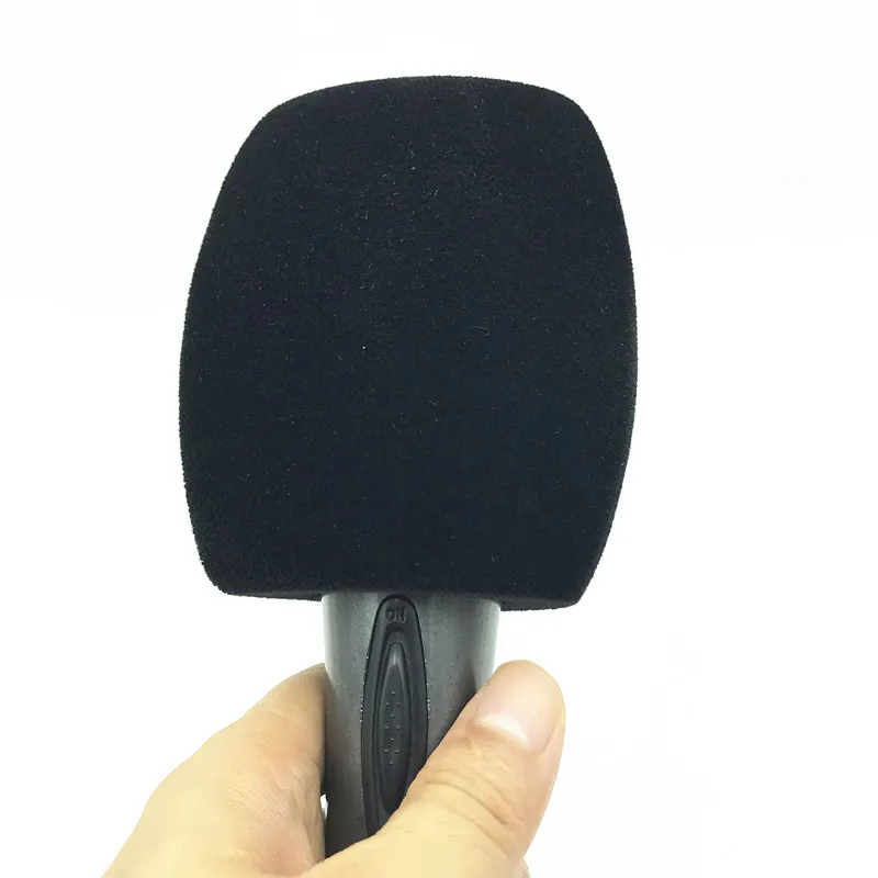 Black Triangle Flocked Foam Reporter-Style Windscreen Microphone Cover for Handheld Mics windshield Inside Diameter: 4 CM(1.57)
Black Triangle Flocked Foam Reporter-Style Windscreen Microphone Cover for Handheld Mics windshield Inside Diameter: 4 CM(1.57)