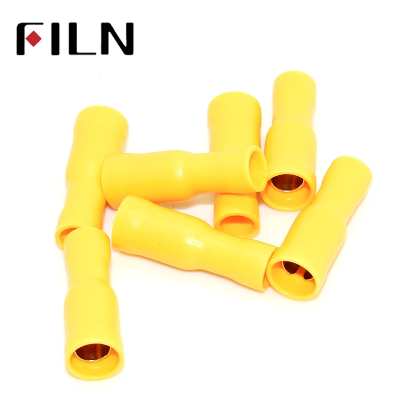 FRD5.5-195 Bullet Shaped Female Insulating Joint Wire Connector Electrical Crimp Terminal AWG12-10 100Pcs/lot
FRD5.5-195 Bullet Shaped Female Insulating Joint Wire Connector Electrical Crimp Terminal AWG12-10 100Pcs/lot