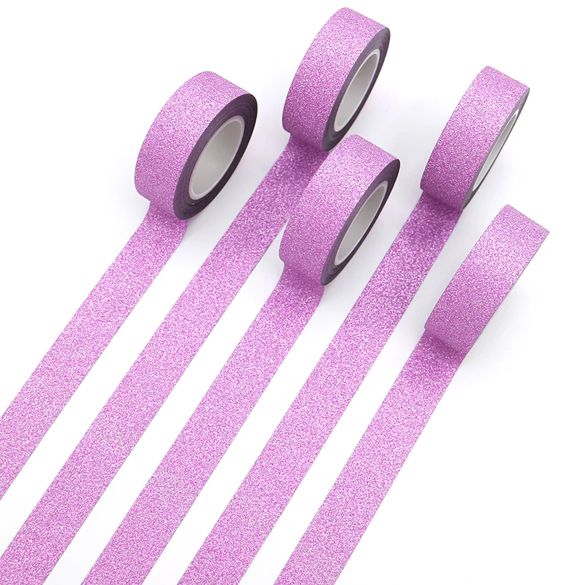 1 PCS Creative Pink Washi Tape Glitter Flash Stickers DIY Album Decoration Adhesive Hand Account Paper Tape Masking Tape
1 PCS Creative Pink Washi Tape Glitter Flash Stickers DIY Album Decoration Adhesive Hand Account Paper Tape Masking Tape