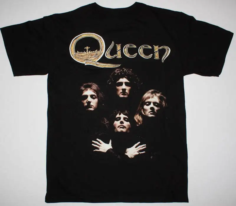 2018 новейшие модные мужские Экипаж шеи короткий рукав Рождество queen Ii богемный