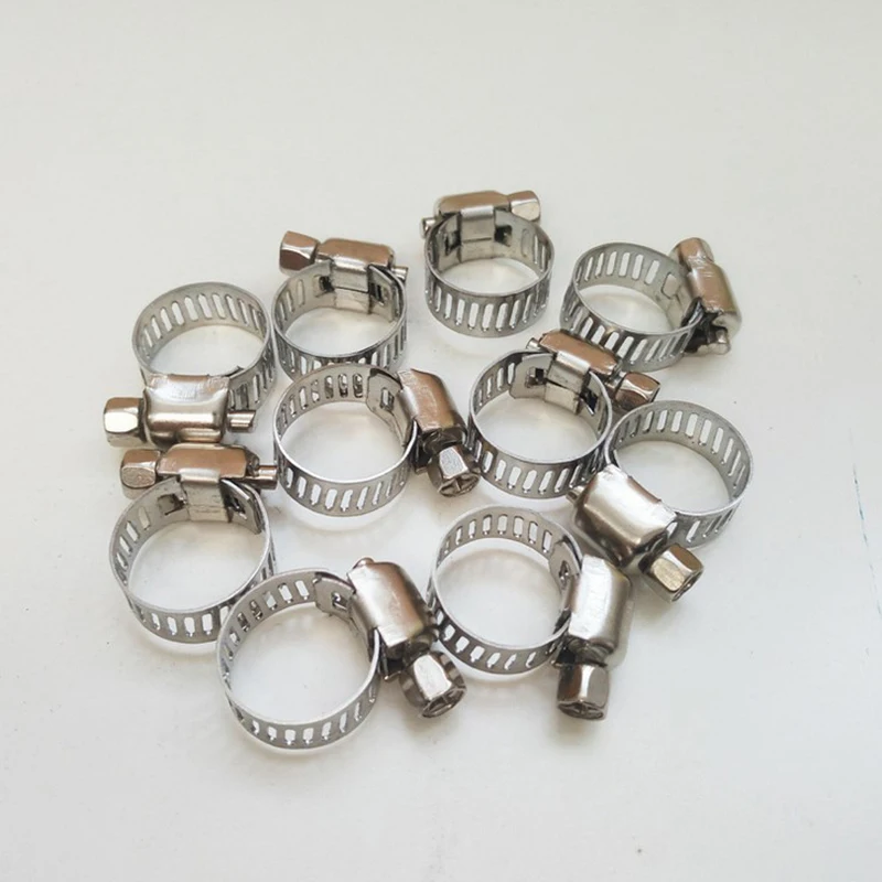 Stainless Steel Hose Clamps Pipe Clips Cooker Hood for Water Pipe / Gas Pipe Irrigation Hose Clips Pipe Clamps 100 pcs/lot
Stainless Steel Hose Clamps Pipe Clips Cooker Hood for Water Pipe / Gas Pipe Irrigation Hose Clips Pipe Clamps 100 pcs/lot