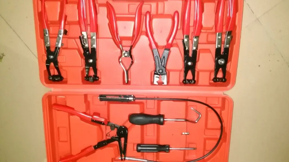 DHL Wholesale Auto Car Repair Kits 2X 9 piece Flexible Hose Clamp Ring Plier Assortment Kit Flexible Tool Set Mechanic Tools
DHL Wholesale Auto Car Repair Kits 2X 9 piece Flexible Hose Clamp Ring Plier Assortment Kit Flexible Tool Set Mechanic Tools