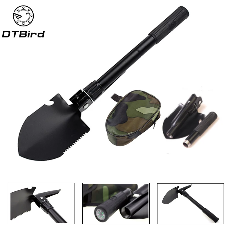 Garden Tools Military Portable Folding Shovel Multifunction Stainless Steel Survival Spade Trowel Camping Outdoor Cleaning Tool
Garden Tools Military Portable Folding Shovel Multifunction Stainless Steel Survival Spade Trowel Camping Outdoor Cleaning Tool