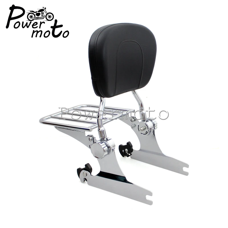 For Harley Softail FXST FXSTB FXSTC 2006-Later Chrome Motorcycle Detachable Sissy Bar Backrest Luggage Rack
For Harley Softail FXST FXSTB FXSTC 2006-Later Chrome Motorcycle Detachable Sissy Bar Backrest Luggage Rack