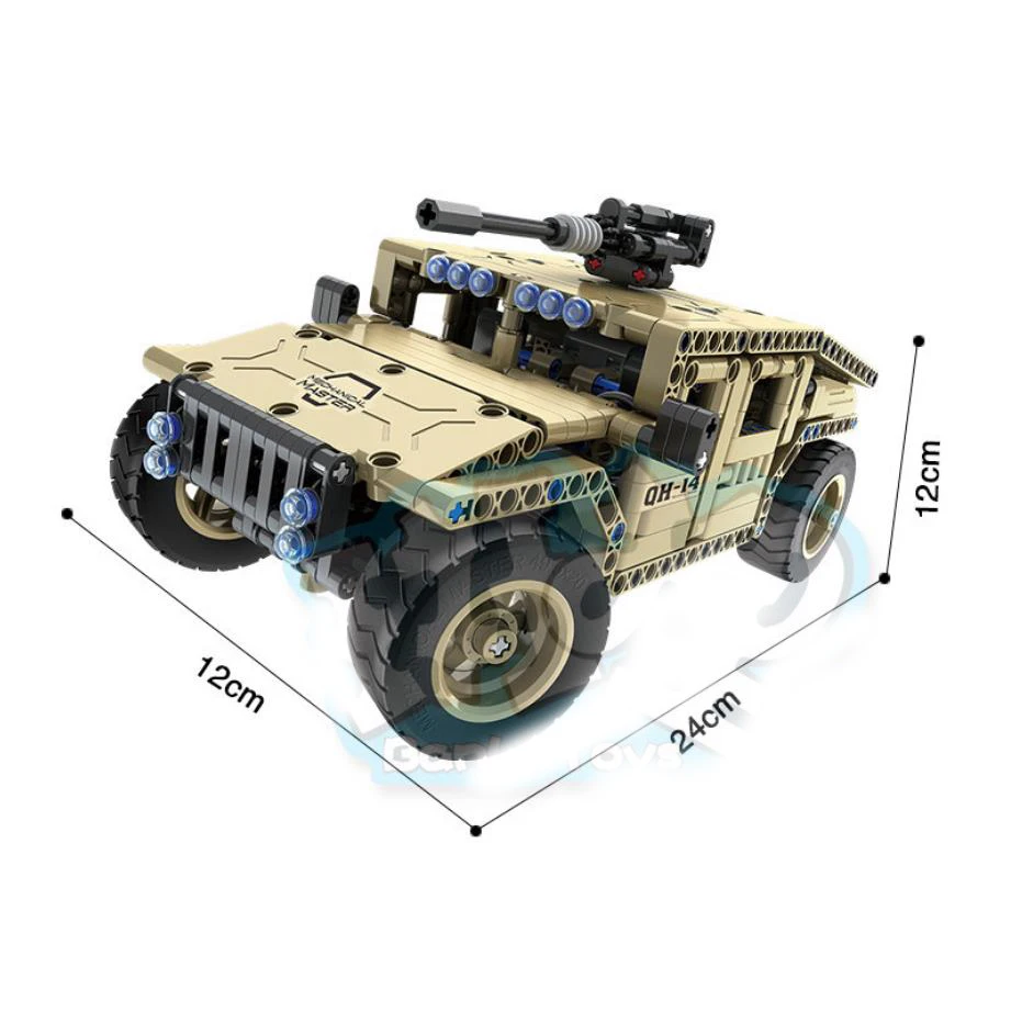 Modern military 2.4GHz radio remote control Hummers armored vehicle building block model bricks rc car toys collection for gifts
Modern military 2.4GHz radio remote control Hummers armored vehicle building block model bricks rc car toys collection for gifts